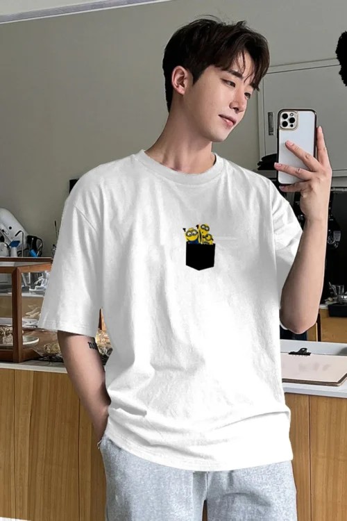 Zenifyy Drop Shoulder T-Shirt Minion Edition